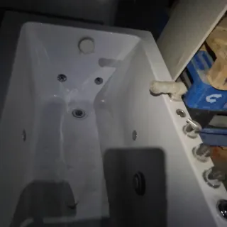 Bañera Jaecuzzi Acrílico Blanca