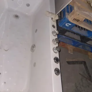 Bañera Jaecuzzi Acrílico Blanca