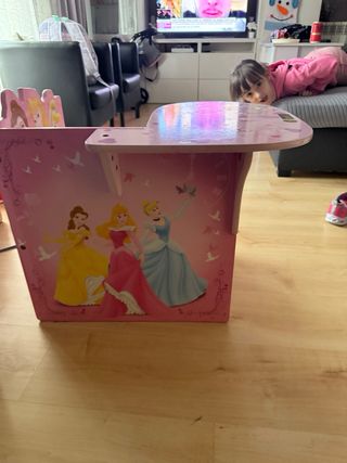 Pupitre infantil Princesas Disney madera