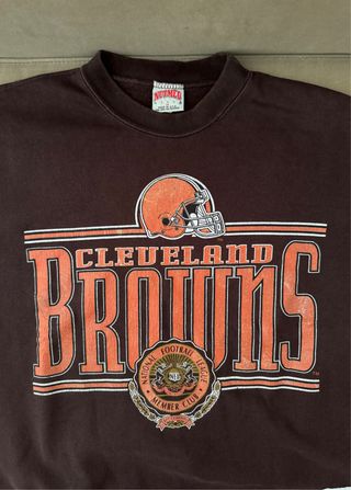 Felpa Vintage Cleveland Browns NFL Nutmeg M