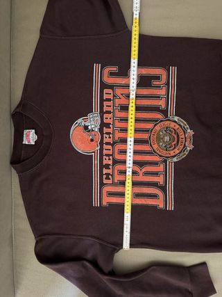 Felpa Vintage Cleveland Browns NFL Nutmeg M