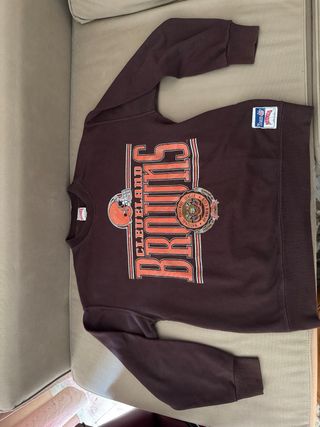 Felpa Vintage Cleveland Browns NFL Nutmeg M