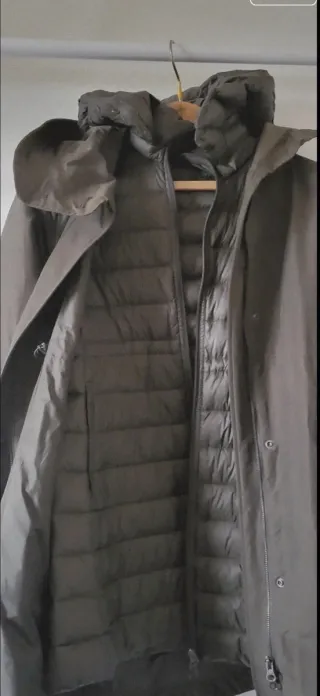 Piumino Woolrich donna verde oliva