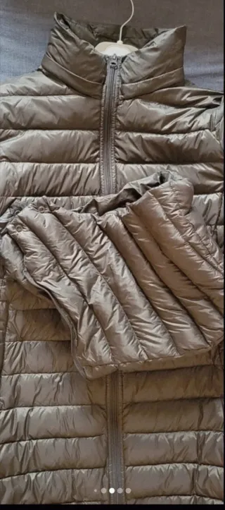 Piumino Woolrich donna verde oliva