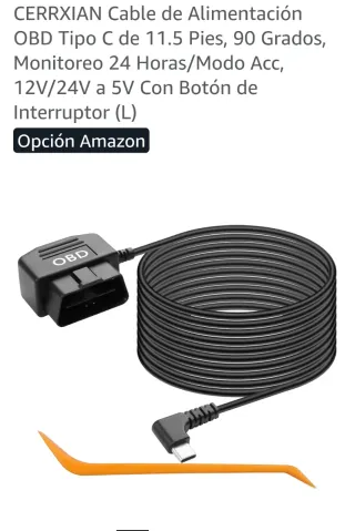OBD a USB C con cable largo