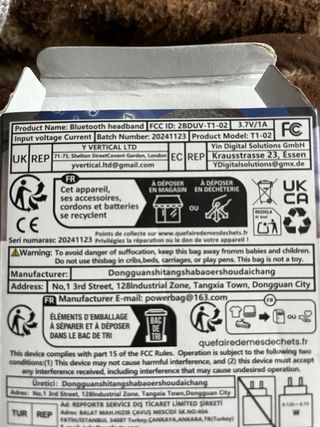 Auriculares Bluetooth para Dormir