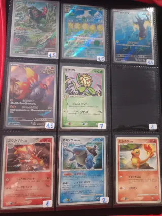 Cartas Pokémon Japonesas Holo Vintage