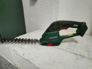 PARKSIDE 20V Tijera Cortacésped y Arreglasetos