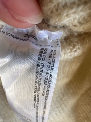 Jersey Mango Beige Invierno