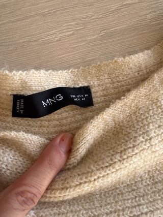 Jersey Mango Beige Invierno