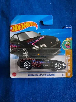 Hot Wheels Nissan Skyline GT-R (BCNR33)