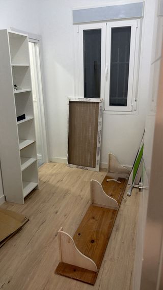 Conjunto Muebles Salón Rústico Madera