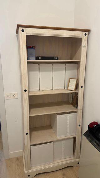 Conjunto Muebles Salón Rústico Madera