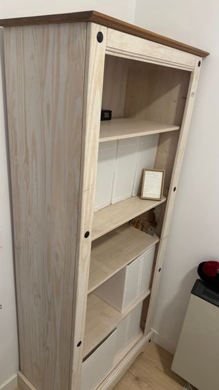 Conjunto Muebles Salón Rústico Madera