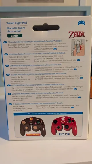 Mando Wii U PDP Wired Fight Pad Link