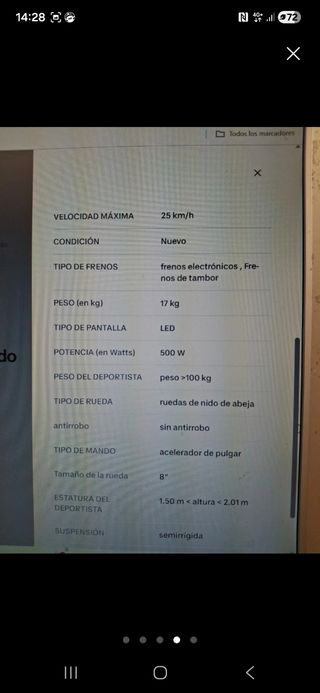 Patinete Eléctrico Ninebot