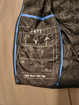 Chaleco JOTT plumífero Talla L Negro