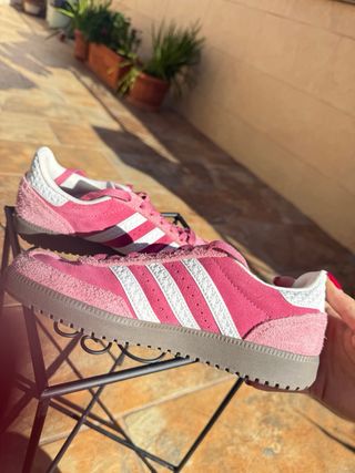 Adidas Hand II Zapatillas Mujer Rosa/Blanco