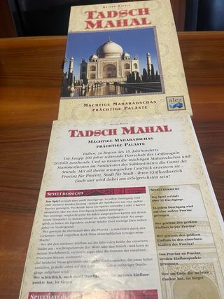 Gioco da tavolo Tadsch Mahal - Reiner Knizia