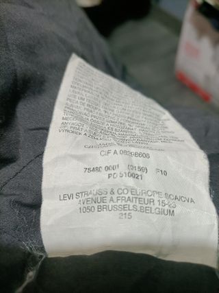 Cazadora Levi's Hombre Talla M negra