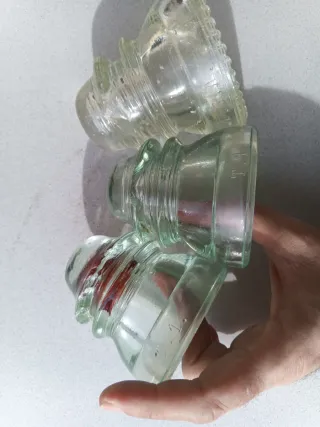 Pack 3 Jícaras Vidrio Transparente