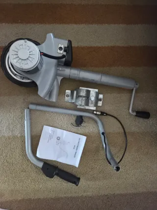 Rueda de apoyo eléctrica para remolque