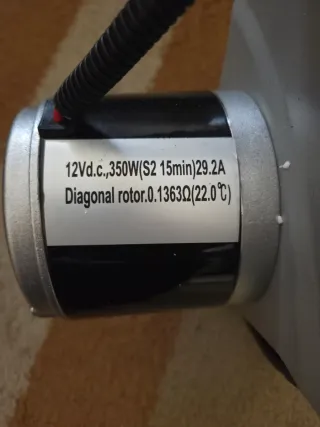 Rueda de apoyo eléctrica para remolque