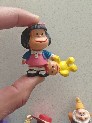 Muñecos resina antiguos