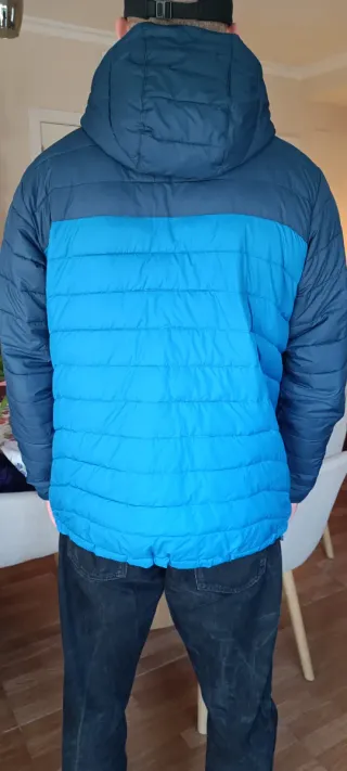 Chaquetón Columbia Hombre Azul y Negro