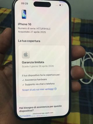 iPhone 16 128gb Verde perfetto stato