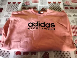 Sudadera Adidas Oversize XL Coral