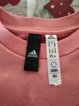 Sudadera Adidas Oversize XL Coral