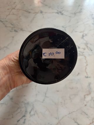 Coppia Candelabri Vetro Colorato