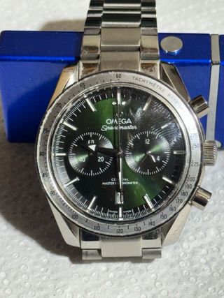 Omega Speedmaster Cronógrafo Verde