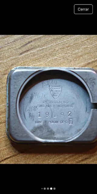 Reloj Tissot señora dorado