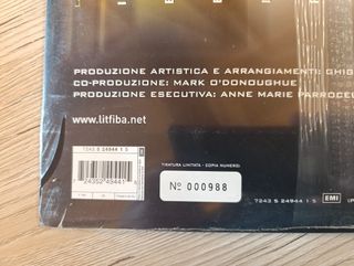 Litfiba Elettromacumba 1 Stampa 2000 Sigillata