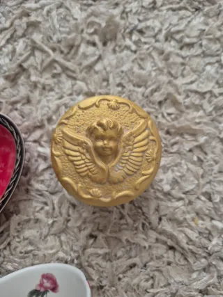 Set 3 Oggetti Decorativi Cuore Angelo Tazza