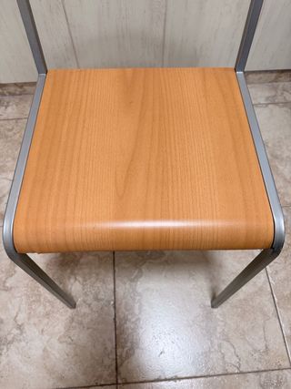 Tavolo da cucina Perbufer con cassetto e 2 sedie