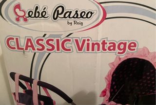 Carrito de muñecas clásico 94cm