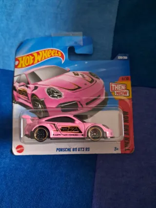 Hot Wheels Porsche 911 GT3 RS Rosa
