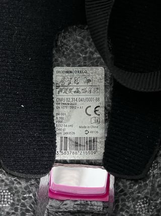 Patinete Freestyle Negro y Rosa