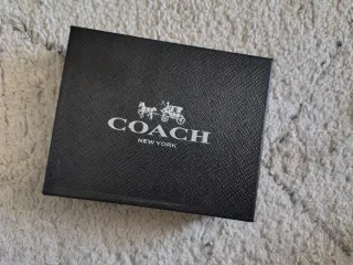 Cartera inspiración Coach Beige y Dorada Mujer