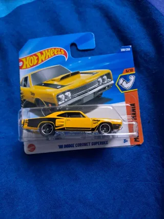 Hot Wheels '69 Dodge Coronet Superbee Amarillo