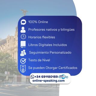 PROFESORES DE INGLÉS ONLINE