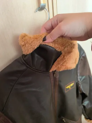 Chaqueta Cuero Vintage