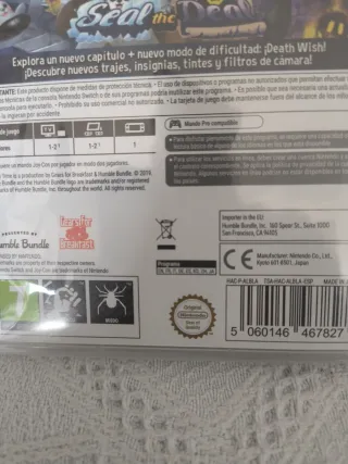 A Hat in Time Nintendo Switch Juego