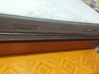 Cama con canapé y colchón