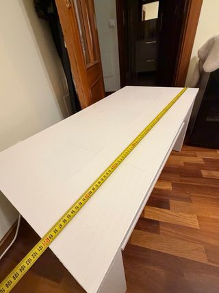 Mesa de centro blanca moderna