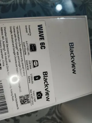 Movil BLACKVIEW WACE 6C...NUEVO A ESTRENAR