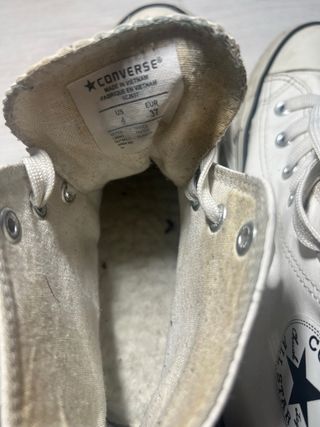 Converse All Star Beige/Blanco Talla 37